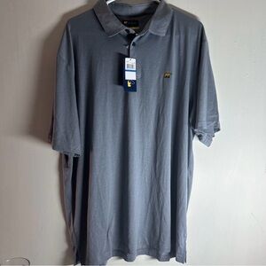New Jack Nicklaus Men's Gray Polo Shirt XL Golf Shirt Classic Style